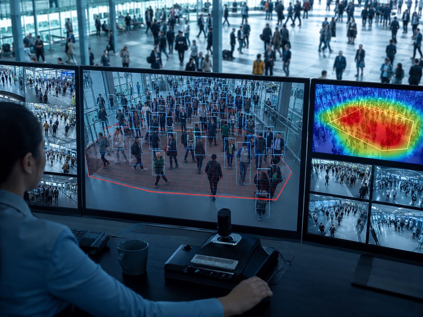 How Smart Cameras Help Manage Crowds in Public Spaces?